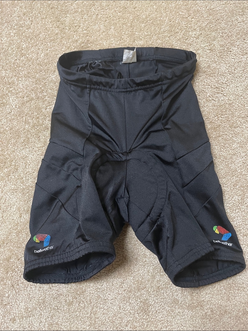 Bellwether Black Men's Padded Cycling Shorts - Size Medium
